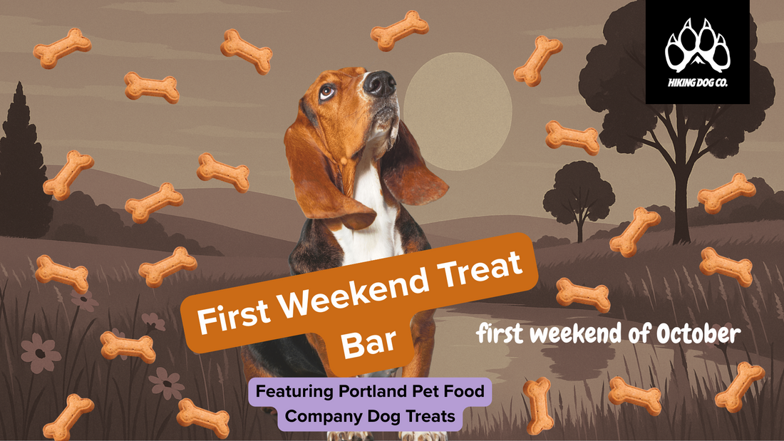 October 4 - First Weekend Treat Bar