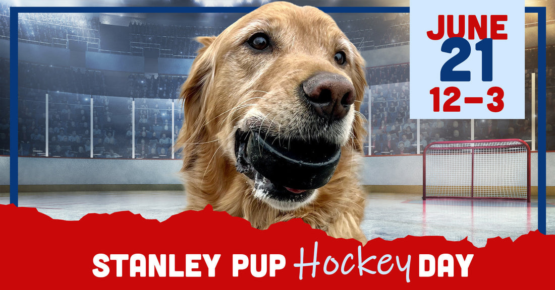 June 21 -  Stanley Pup Hockey Day