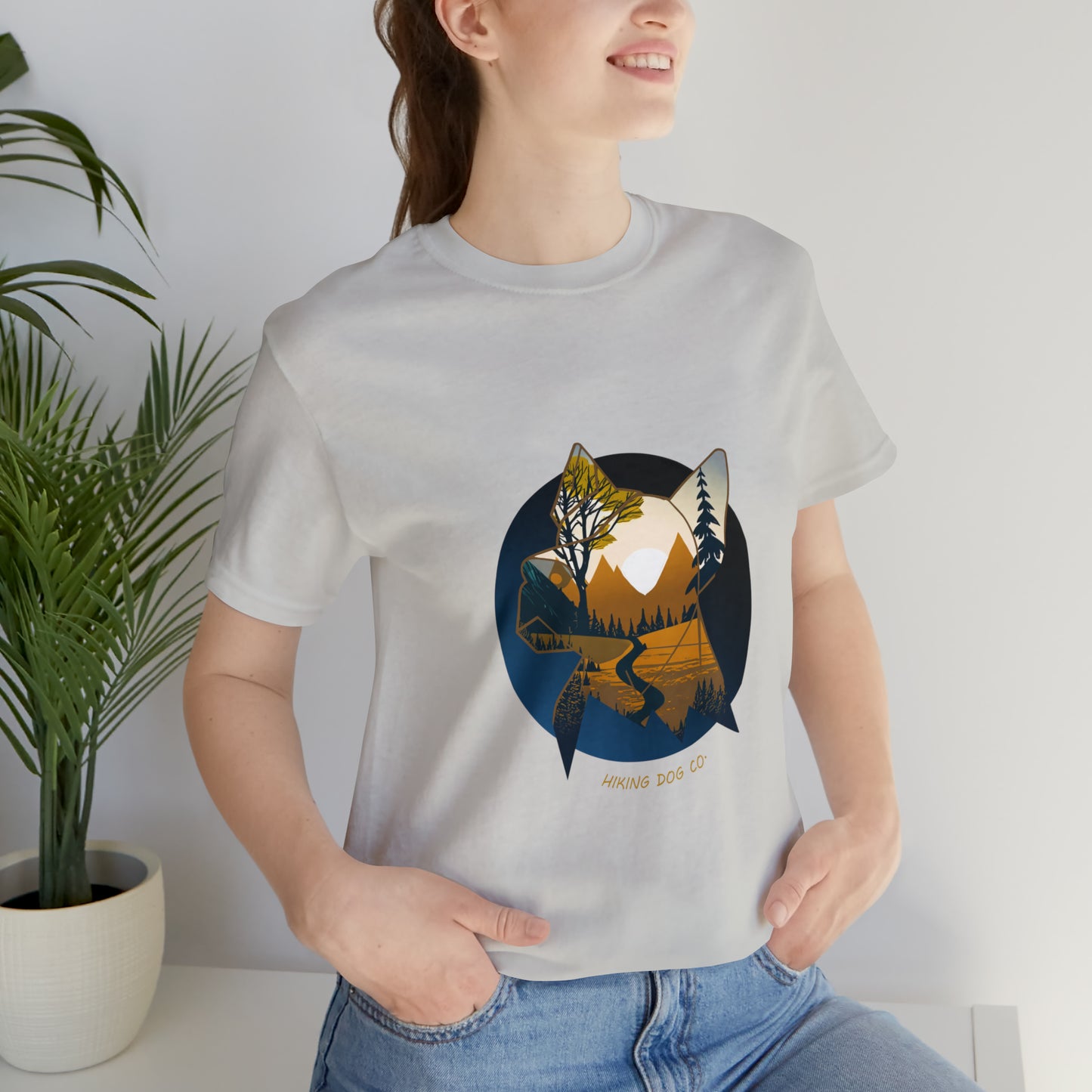 Mountain Trails and Dogs True Fit T-shirt