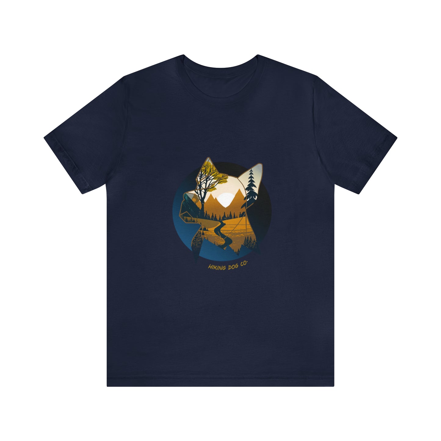 Mountain Trails and Dogs True Fit T-shirt
