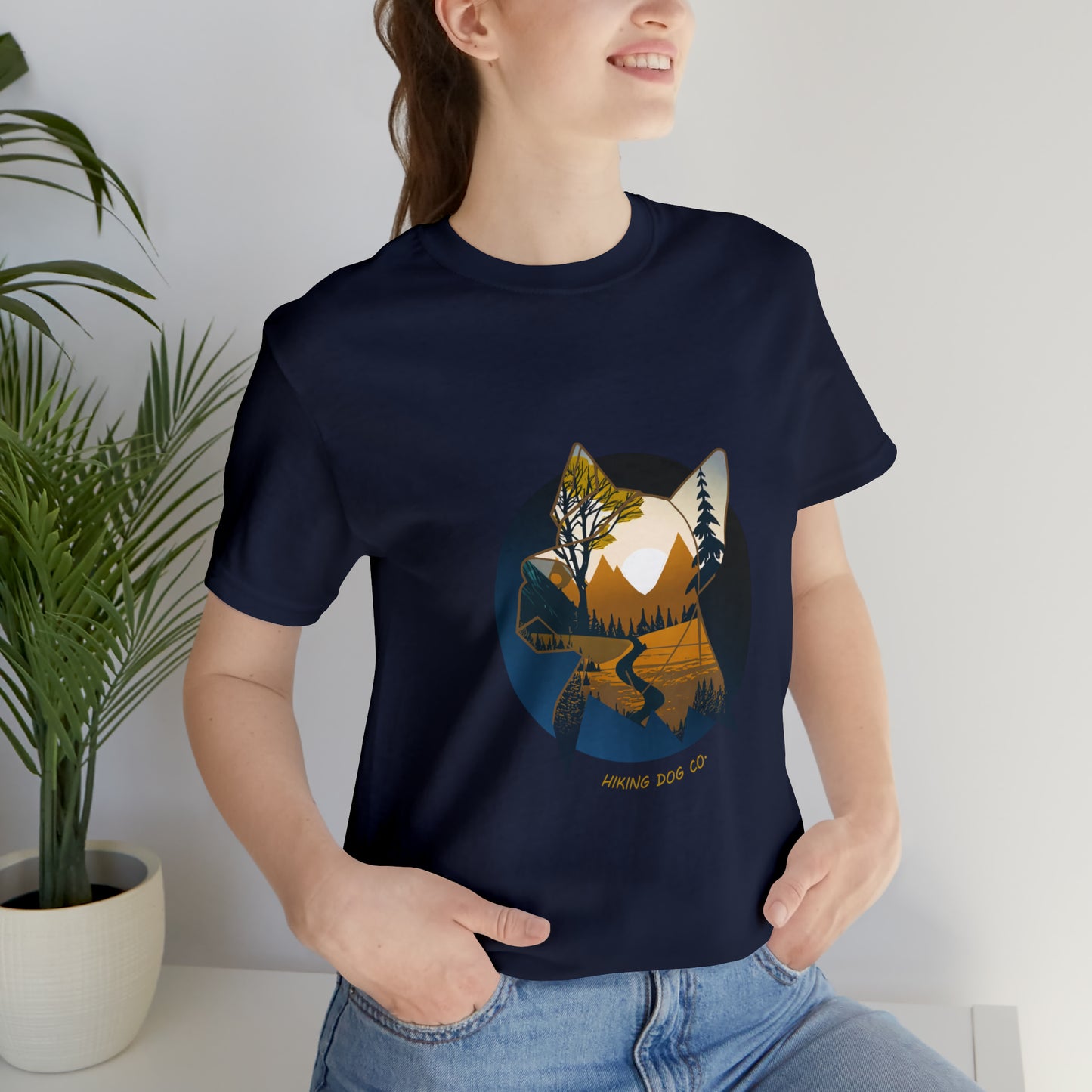 Mountain Trails and Dogs True Fit T-shirt