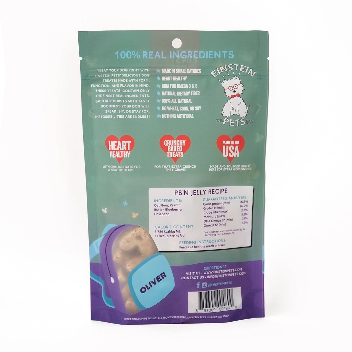 Einstein Pets Everydays PB'N Jelly 6oz