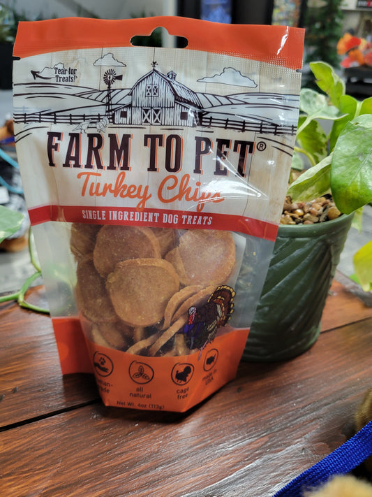 Farm to Pet Turkey Chips