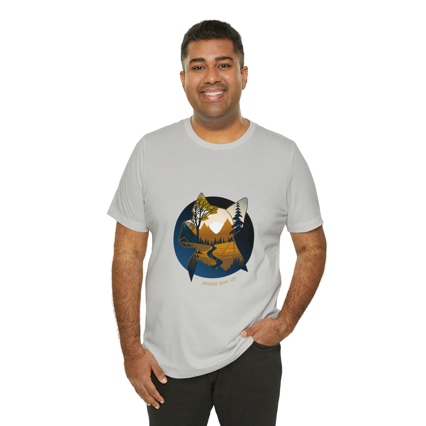 Mountain Trails and Dogs True Fit T-shirt