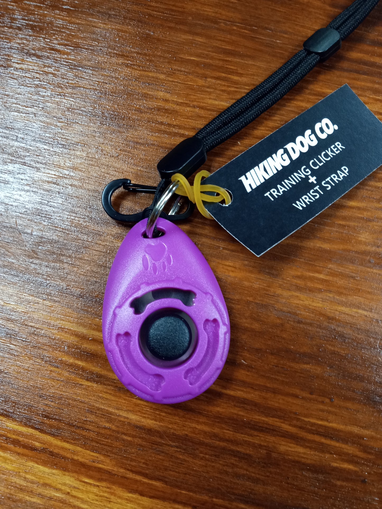 Training clicker & wrist strap