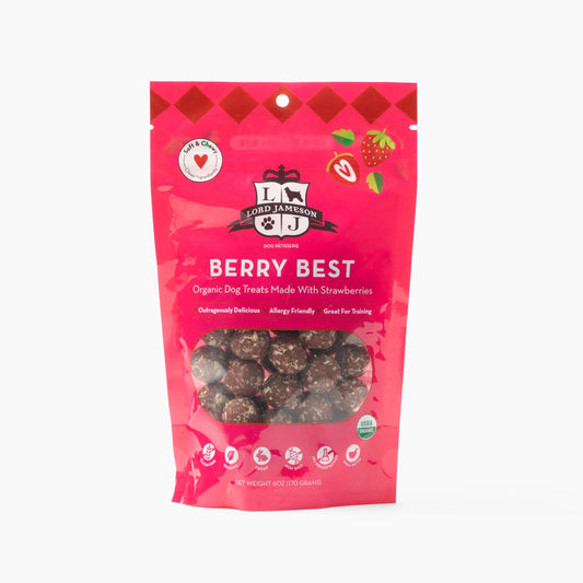 Lord Jameson Berry Best Organic Dog Treats