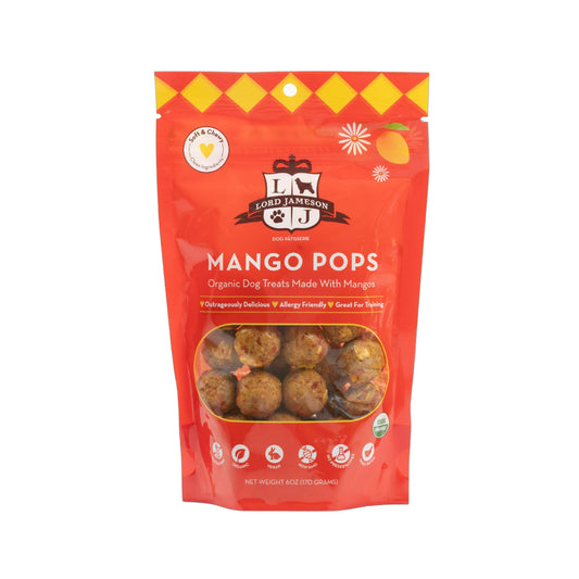 Lord Jameson Mango Pops Organic Dog Treats