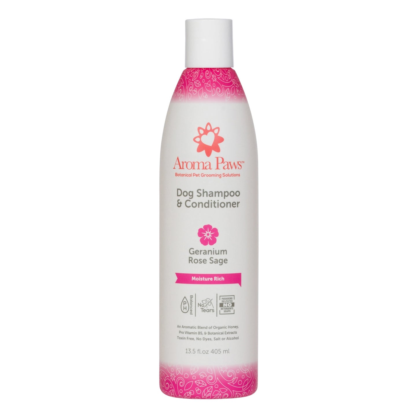 Aroma Paws Geranium Sage Shampoo 13.5 oz.