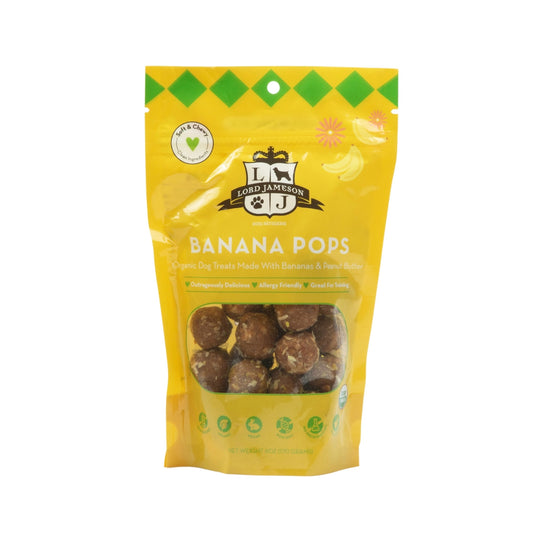 Lord Jameson Banana Pops Organic Dog Treats
