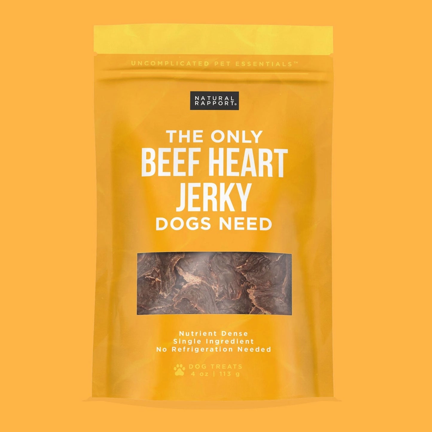Only Beef Heart Jerky Dogs Need