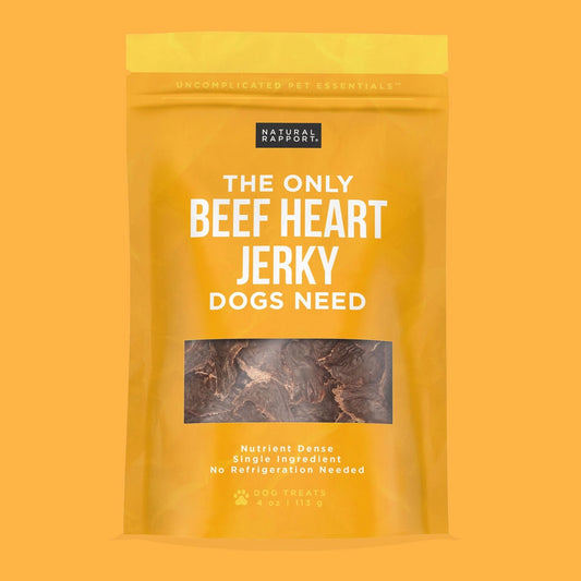 Only Beef Heart Jerky Dogs Need