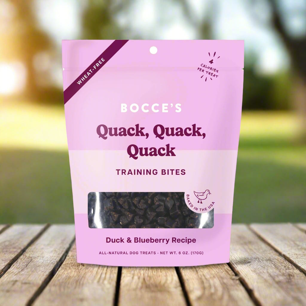Bocce's Bakery Quack Quack Quack Training Bites