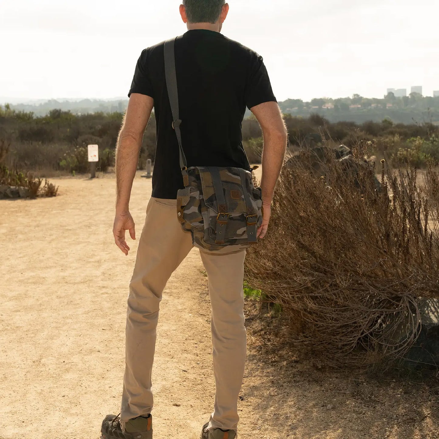 Camo crossbody