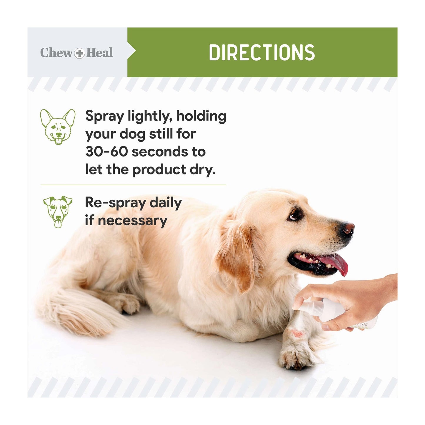 Chew + Heal Liquid Bandage For Dogs, 4 oz.