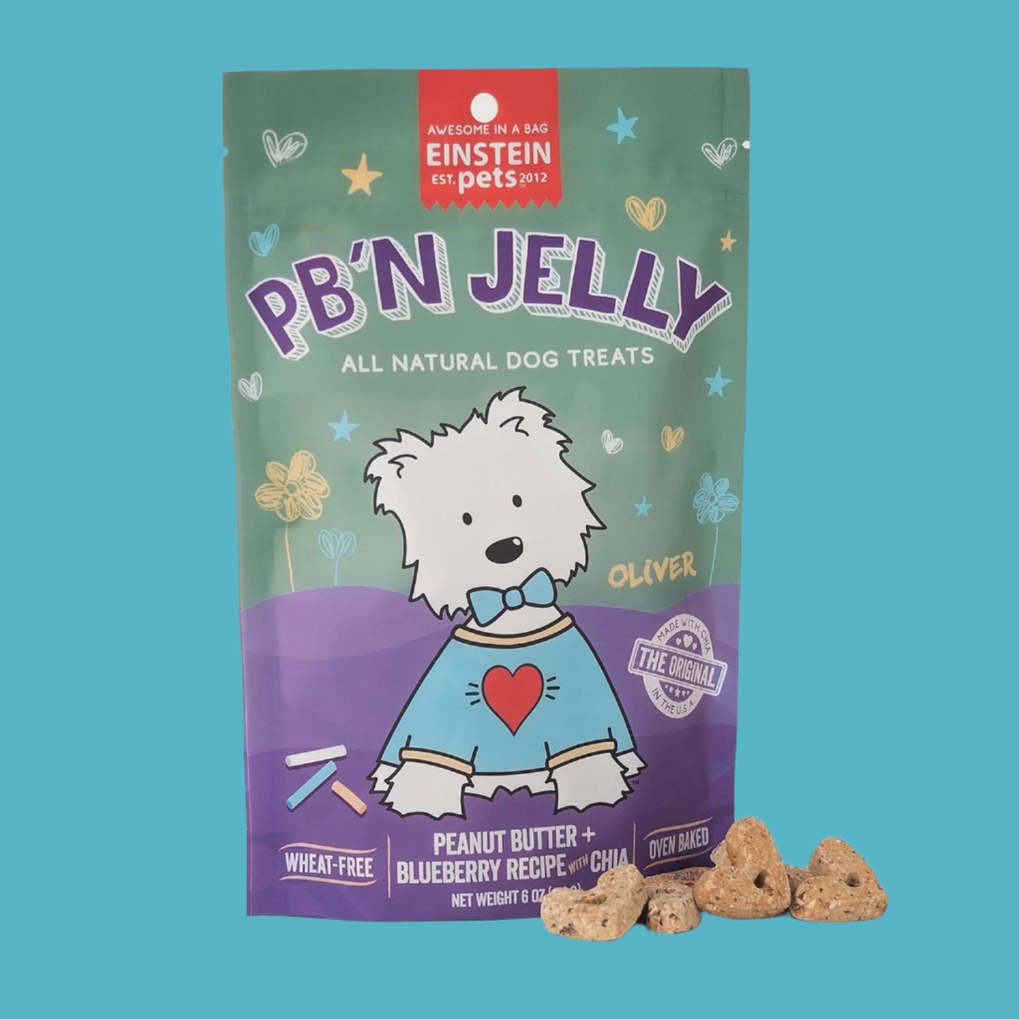 Einstein Pets Everydays PB'N Jelly 6oz
