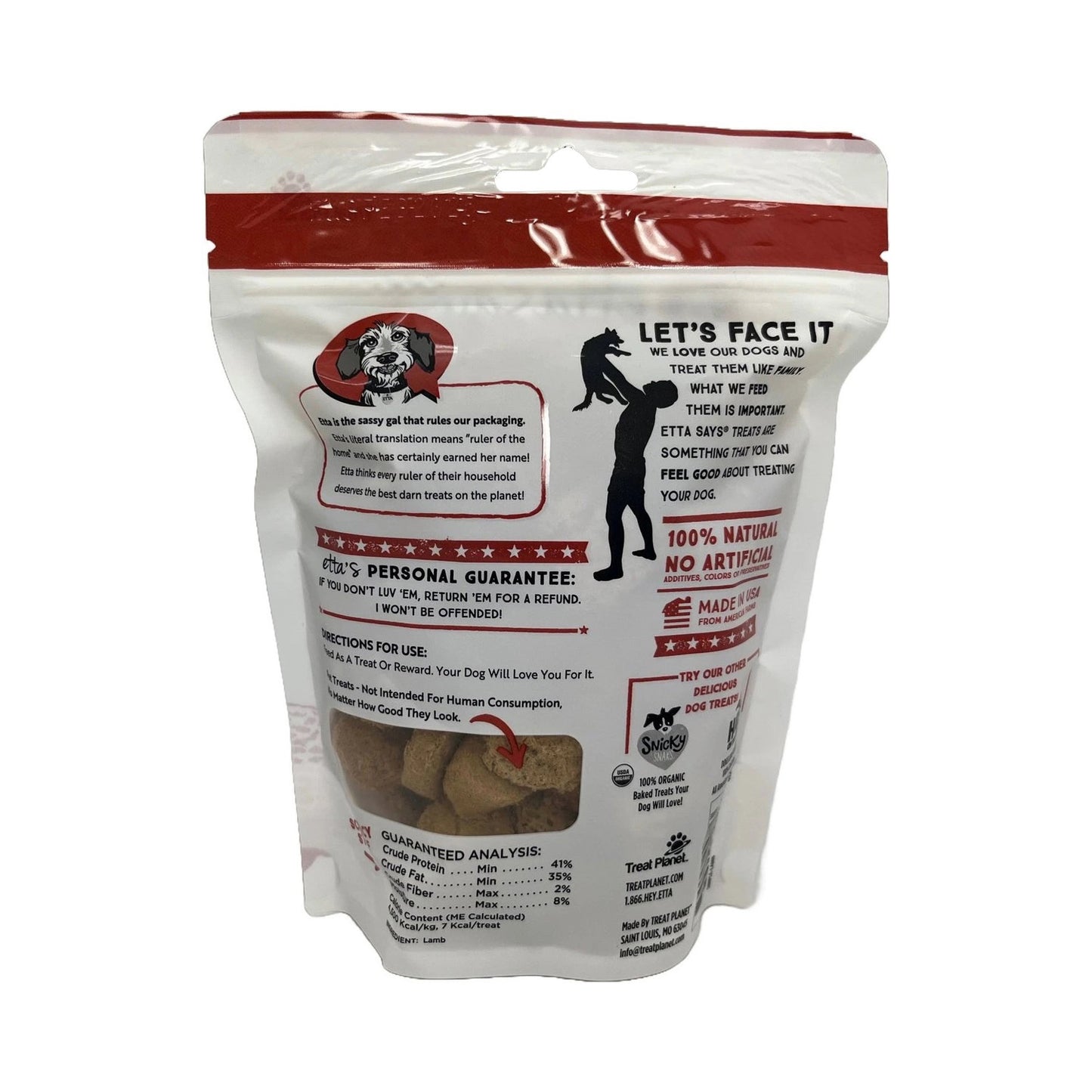 Etta Says! Eat Simple! Freeze Dried Lamb Treats