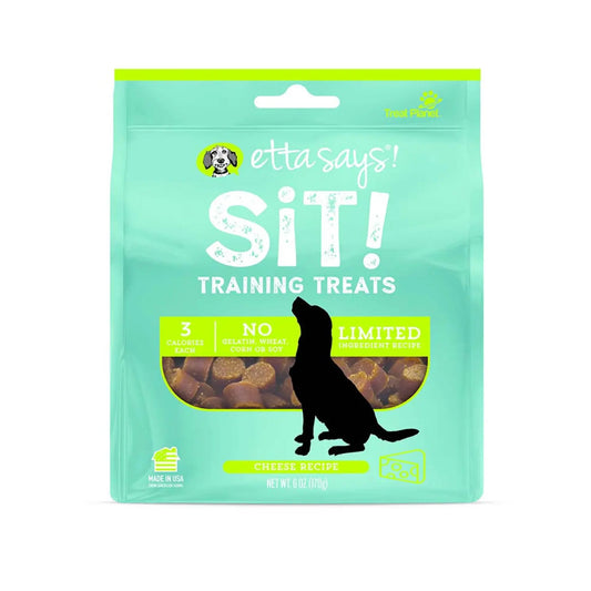 Etta Says Sit Training Treats Cheese Recipe, 6oz