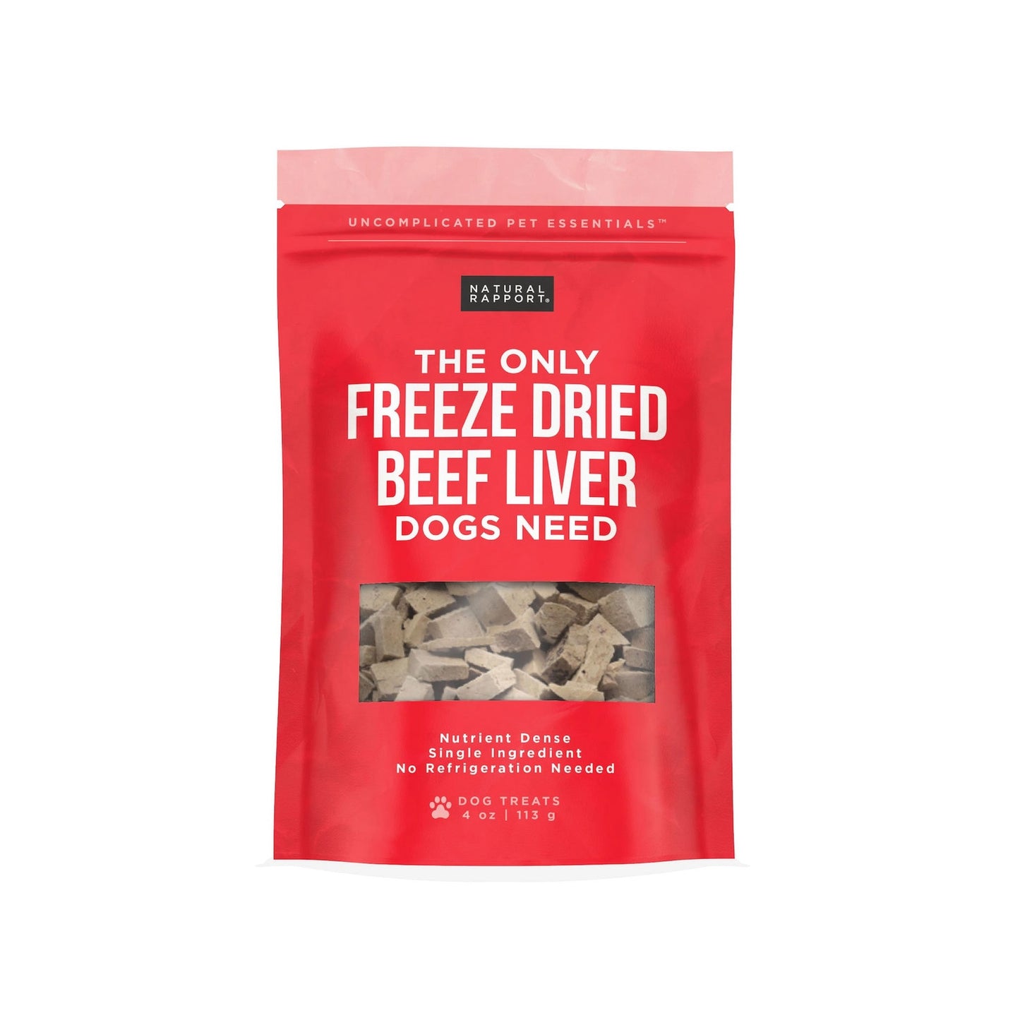 Only Freeze Dried Beef Liver Dogs Need