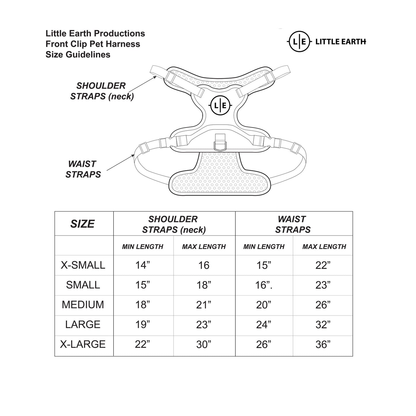 Iowa State Cyclones Front Clip Pet Harness