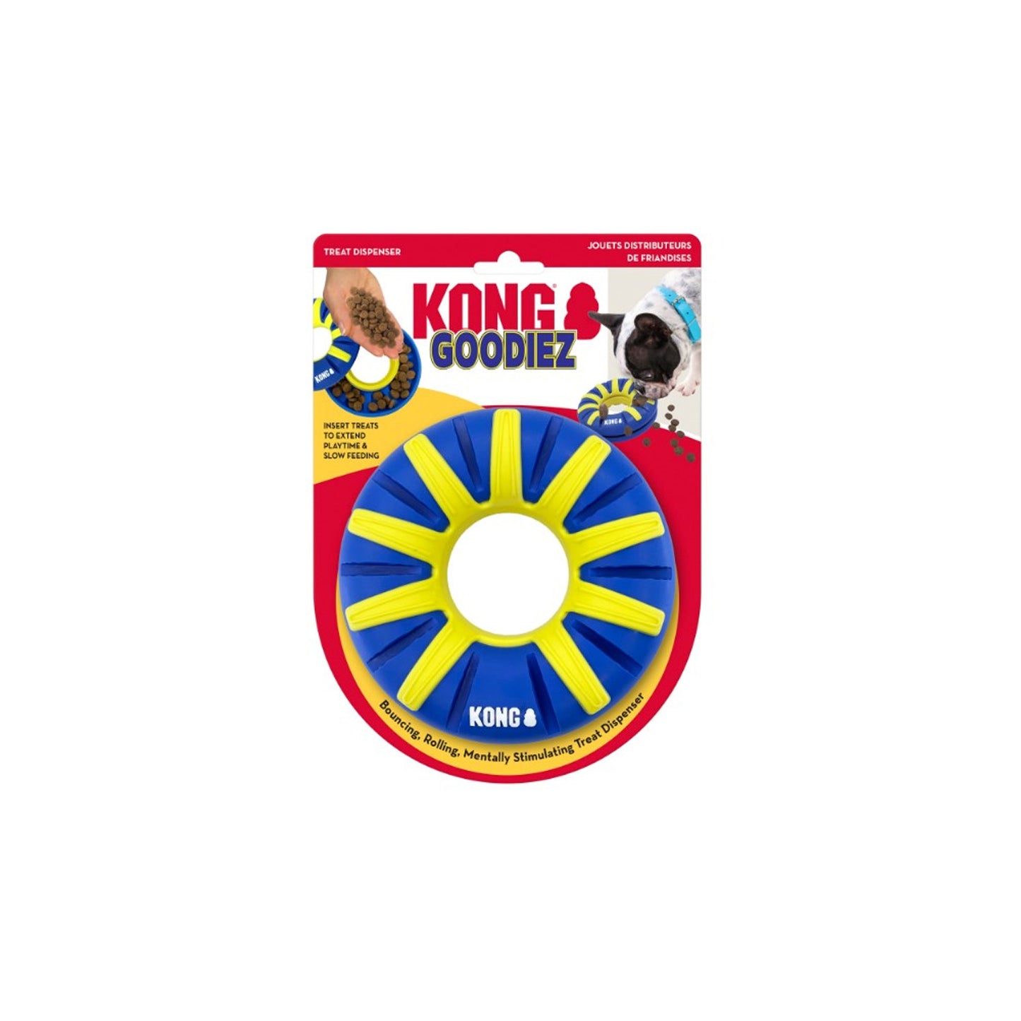 Kong® Goodiez™ Ring Dog Enrichment Toy Medium