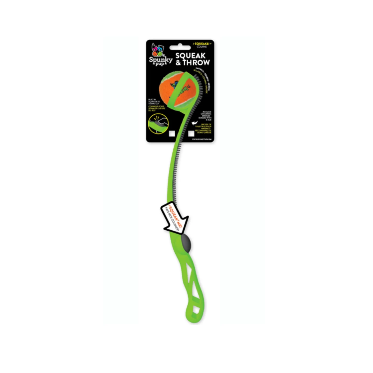 Squeak and Throw Ball Launcher