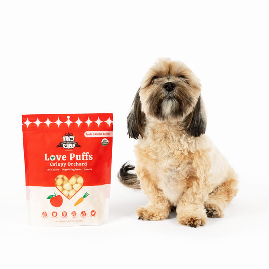 Lord Jameson Love Puffs Crispy Orchard Organic Dog Treats