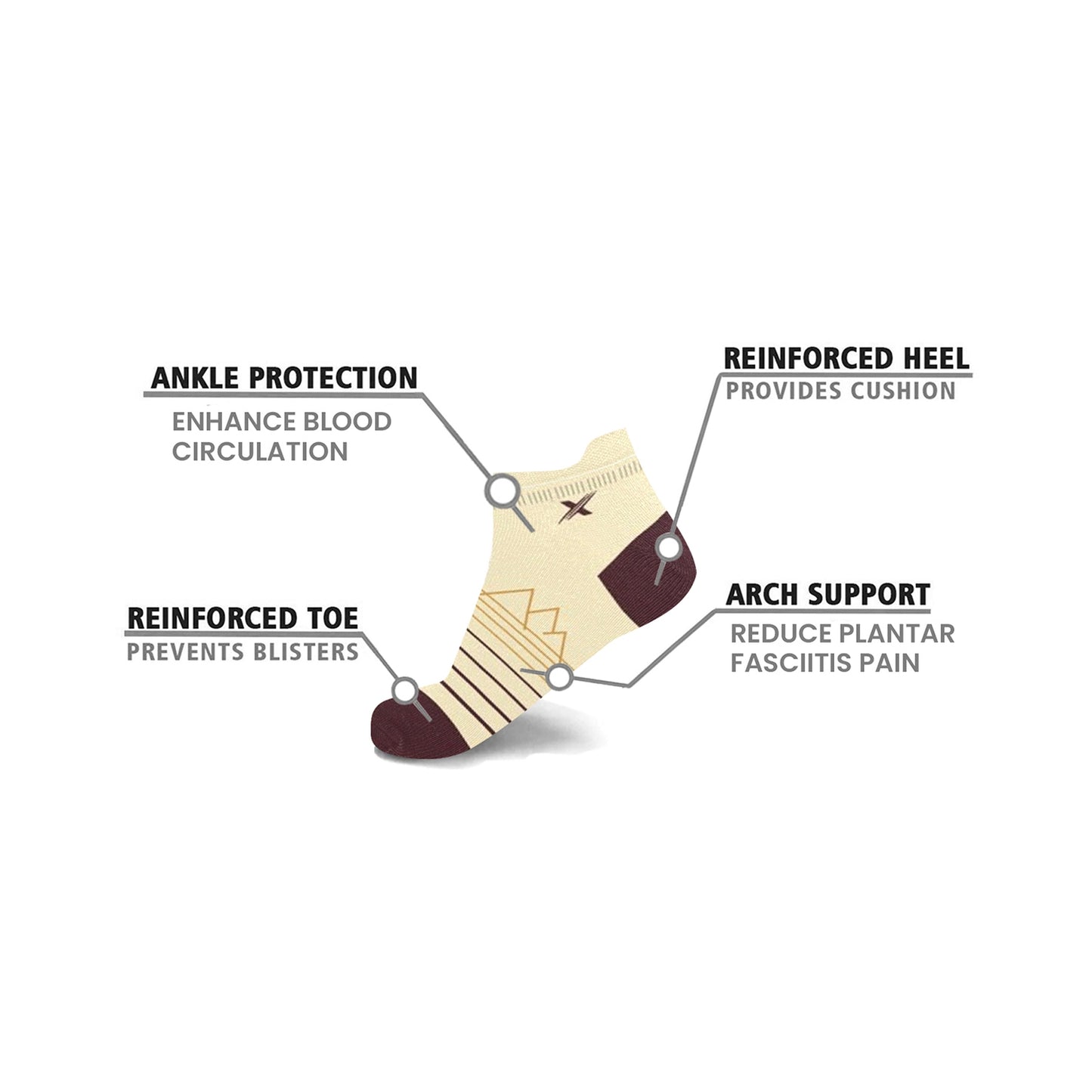 Merino Wool Ankle Socks by Happy Wool
