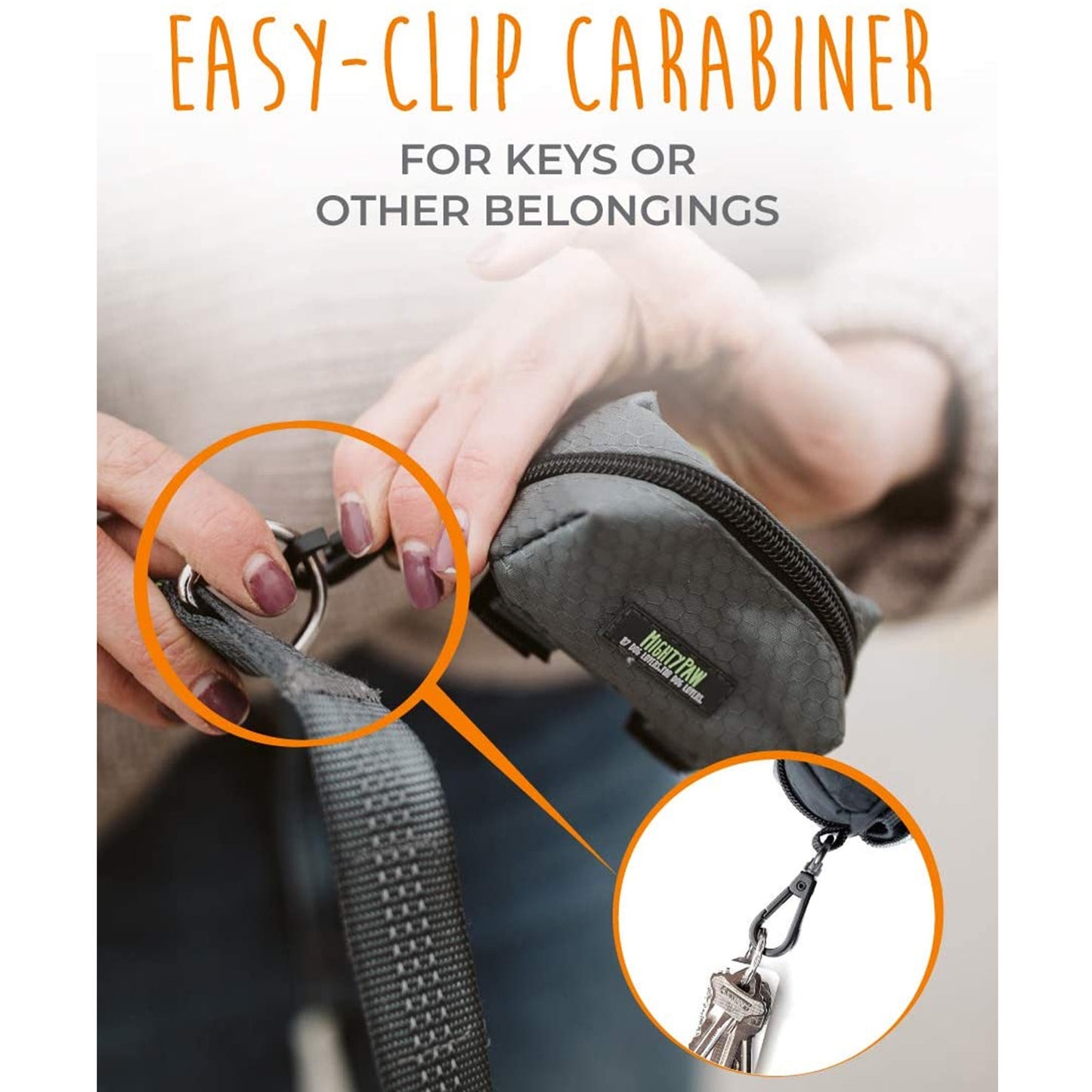 Mighty Paw Poop Bag Holder