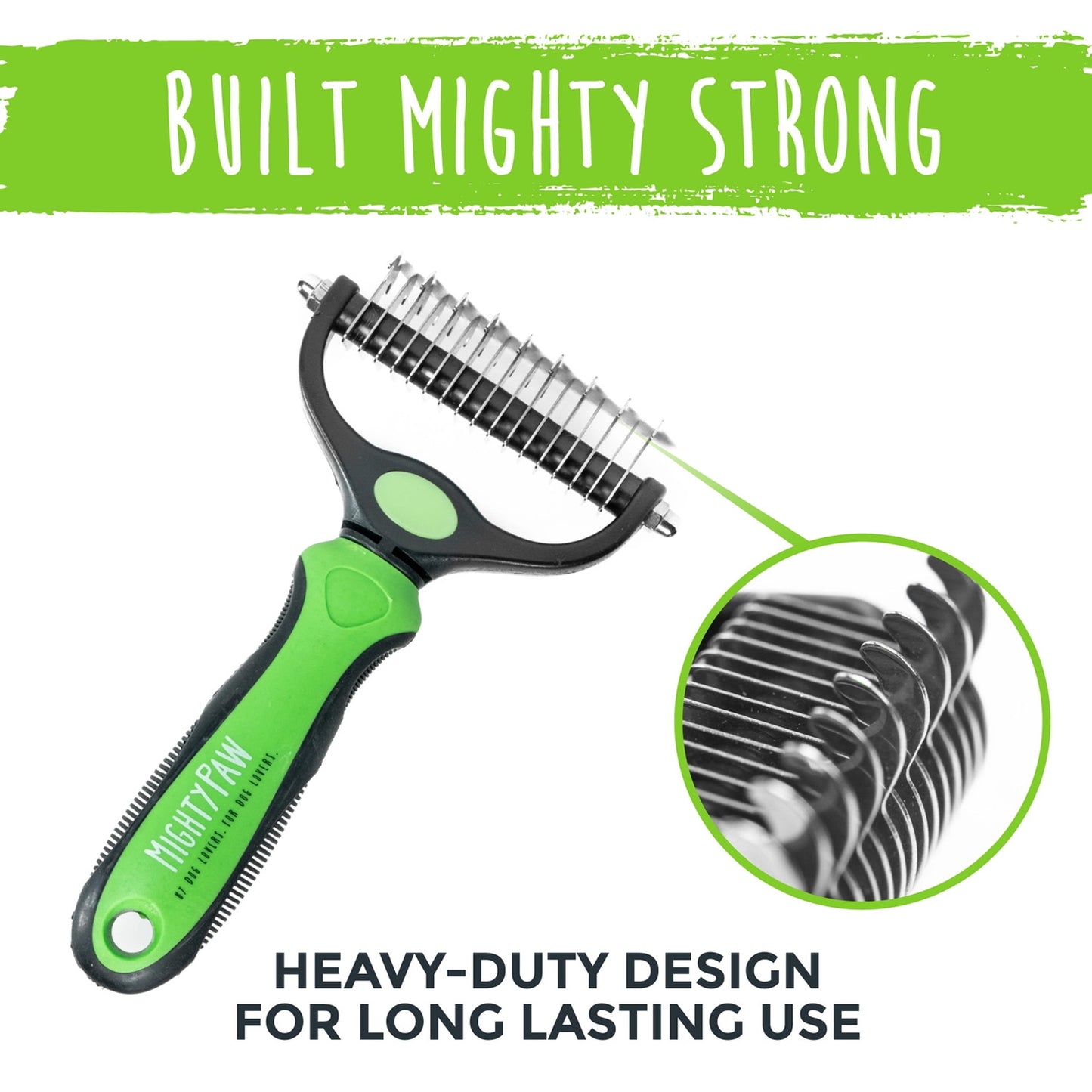Mighty Paw Dog Grooming Rake