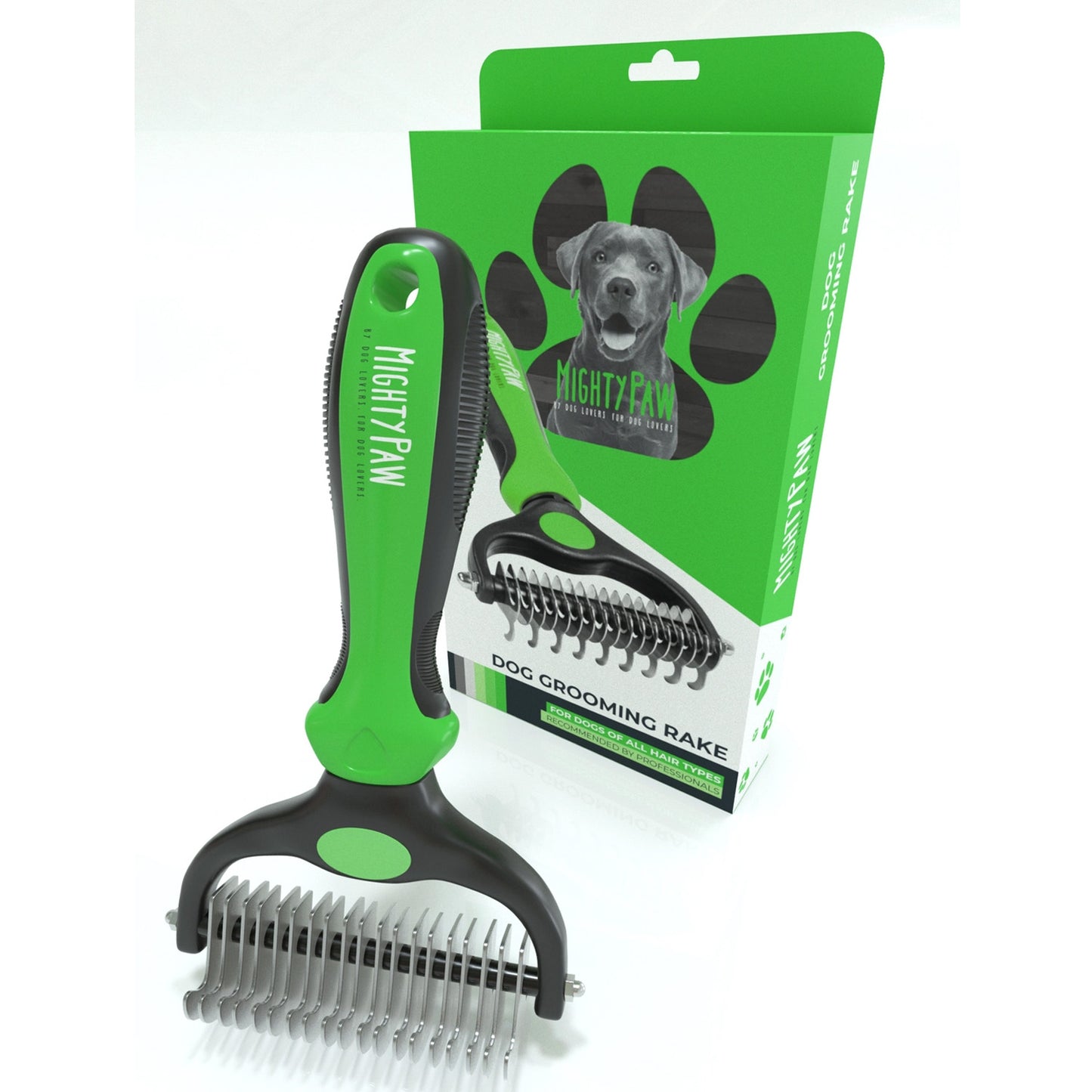 Mighty Paw Dog Grooming Rake