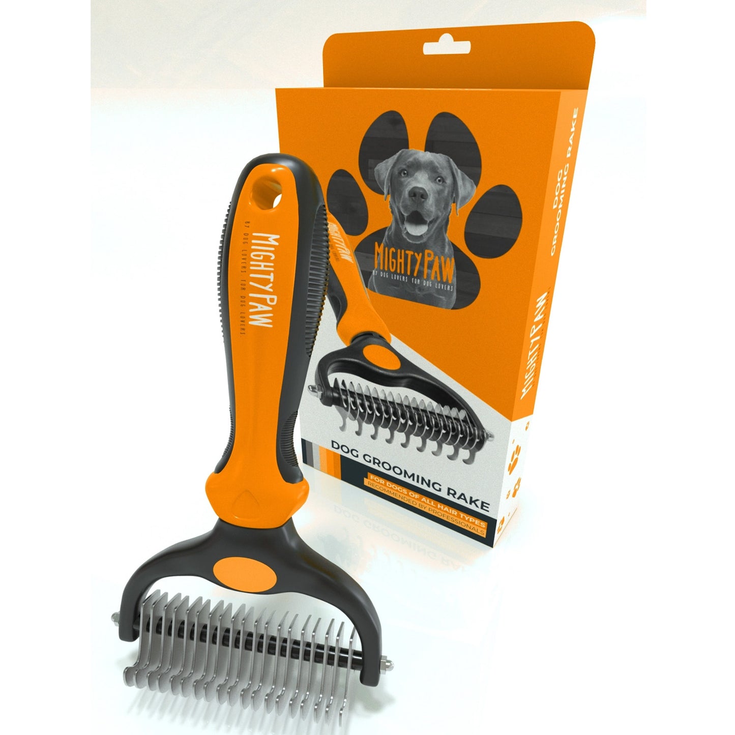 Mighty Paw Dog Grooming Rake
