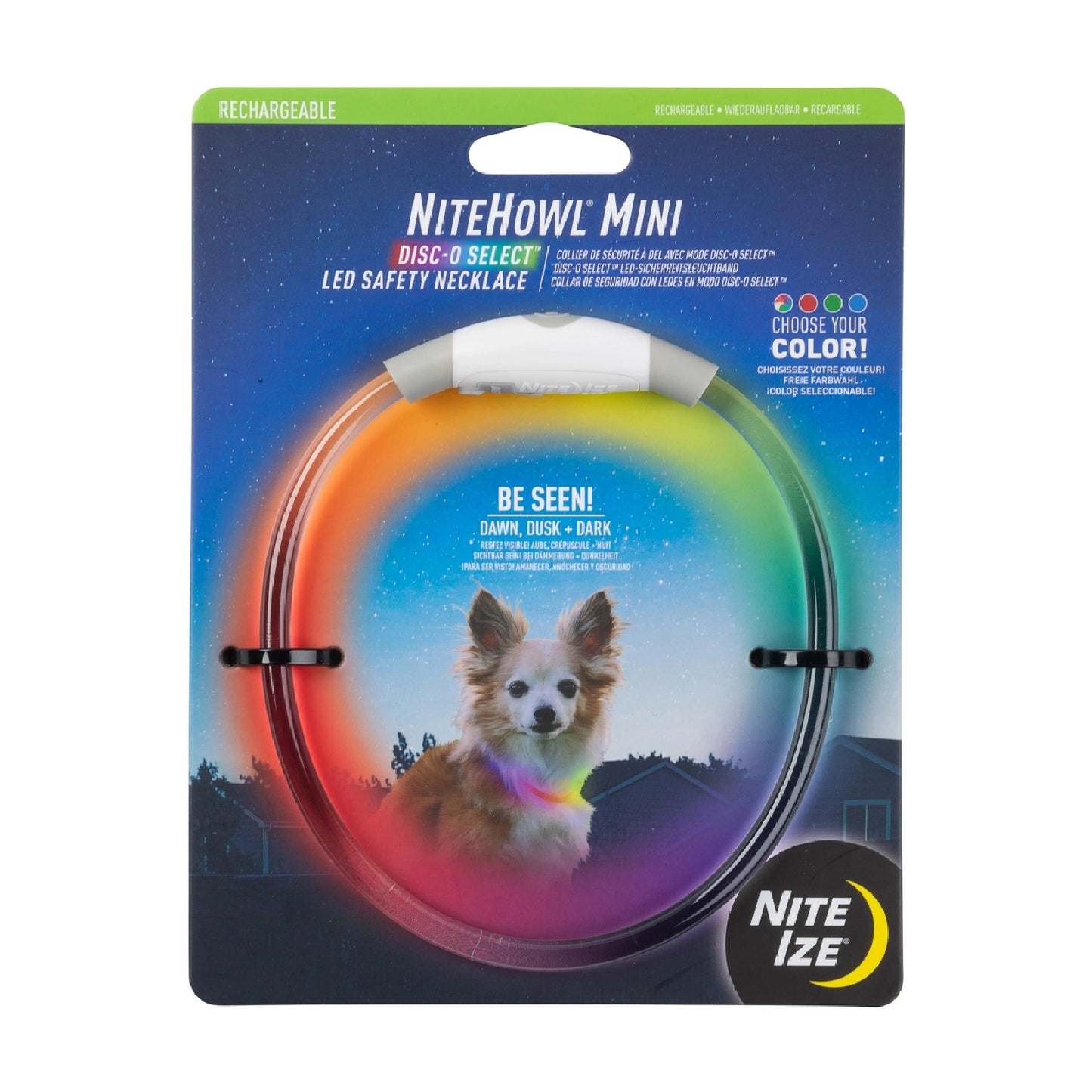 NiteHowl Mini Rechargeable LED Safety Necklace