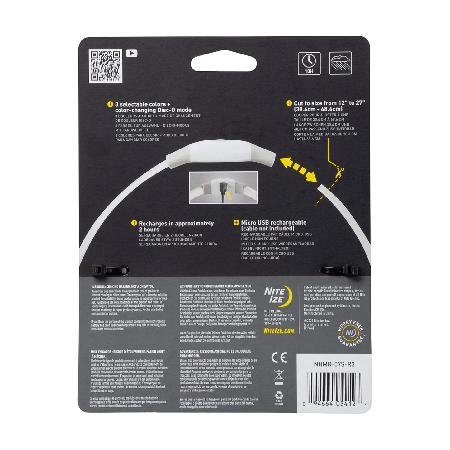 NiteHowl Max Rechargeable LED Safety Necklace