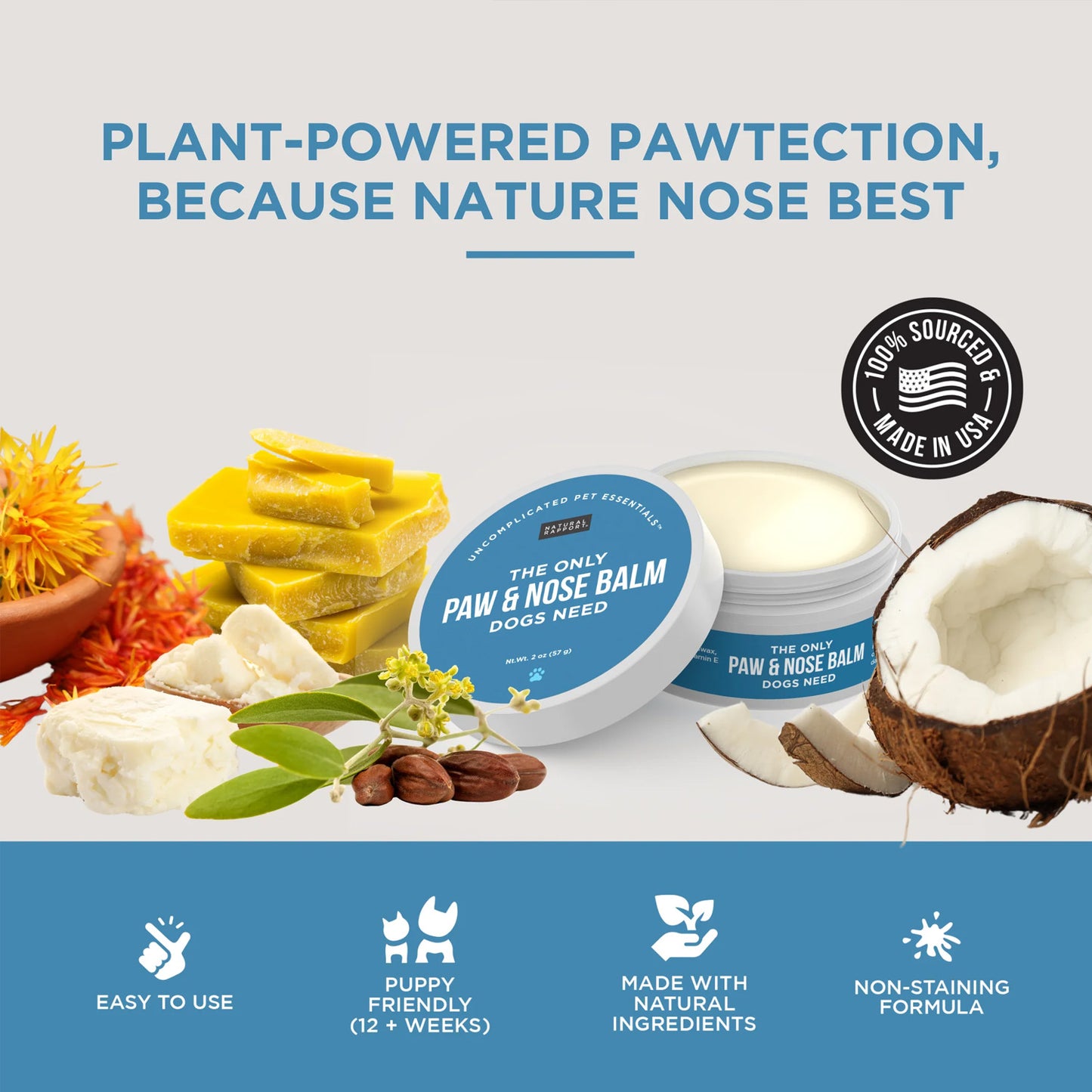The Only Paw and Nose Balm Dogs Need