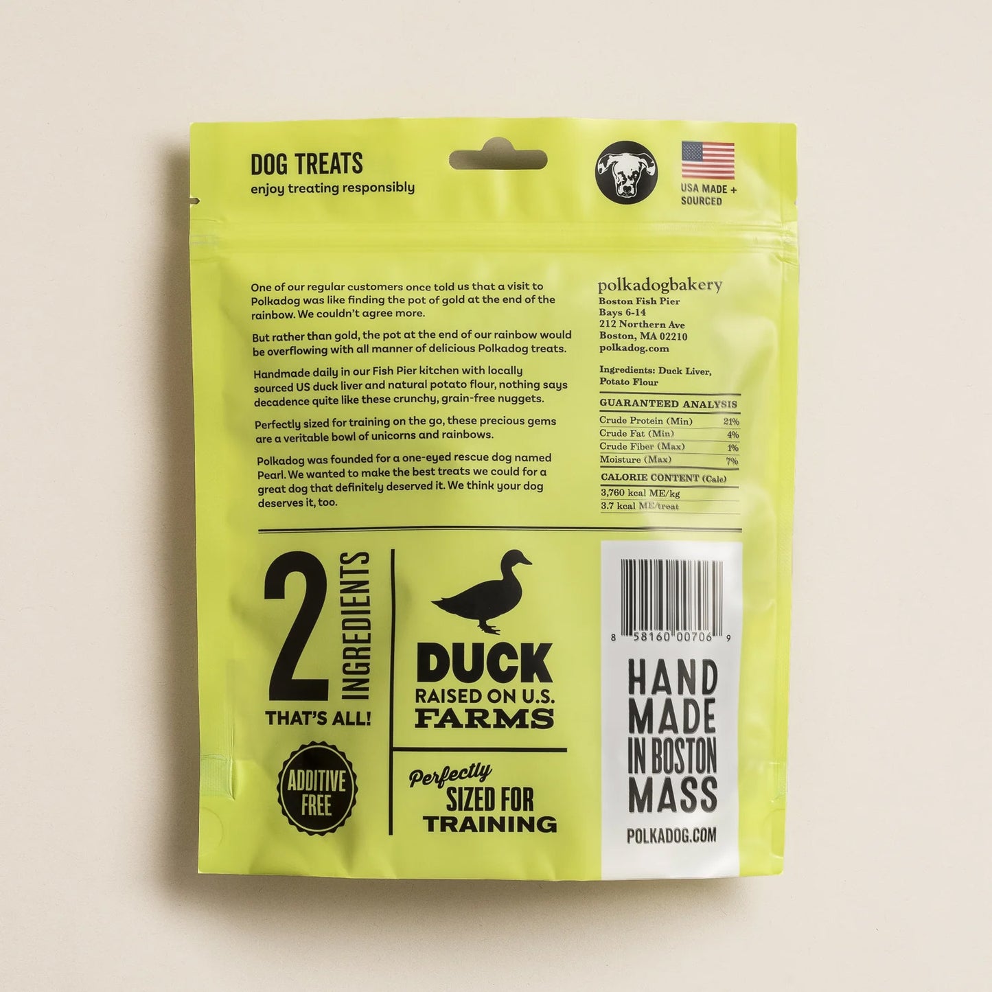Polkadog Lucky Duck Training Treats