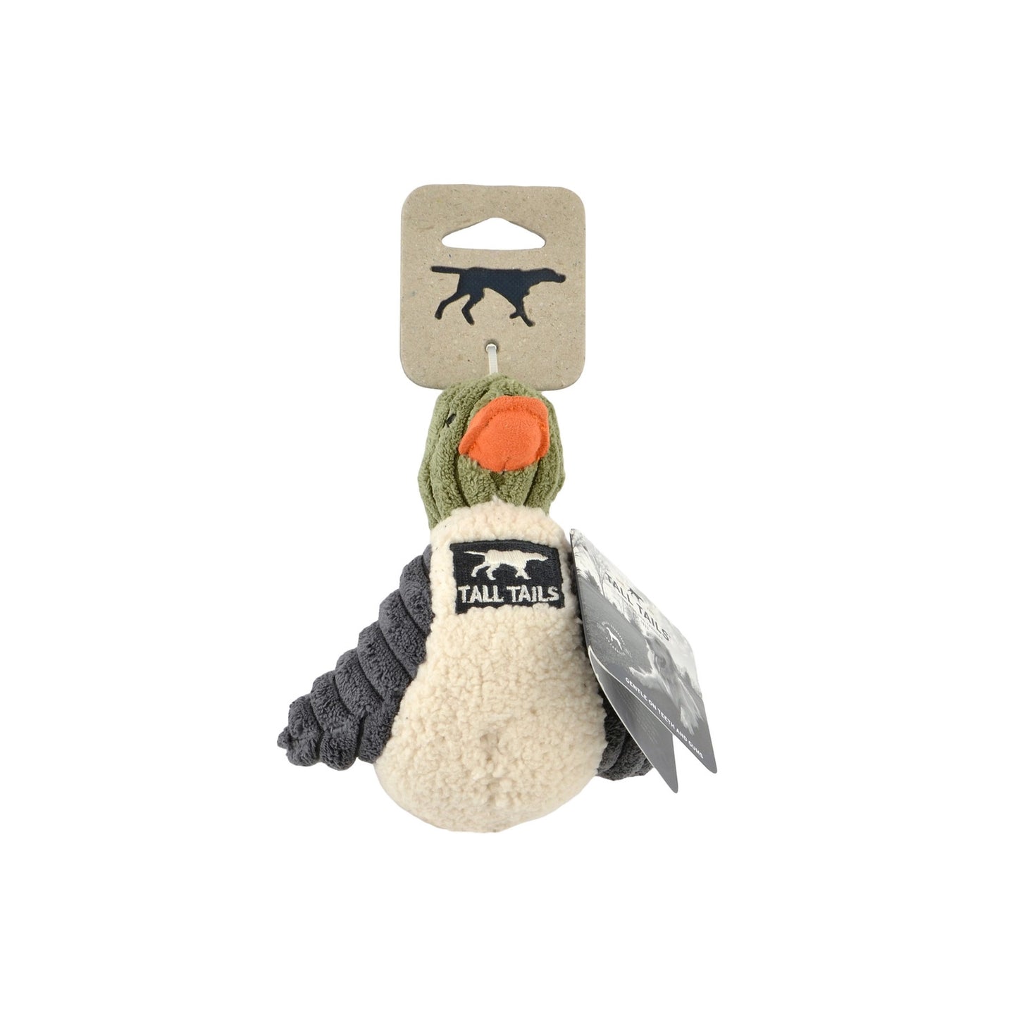 Tall Tails Plush Duckling Squeaker Toy - 5"