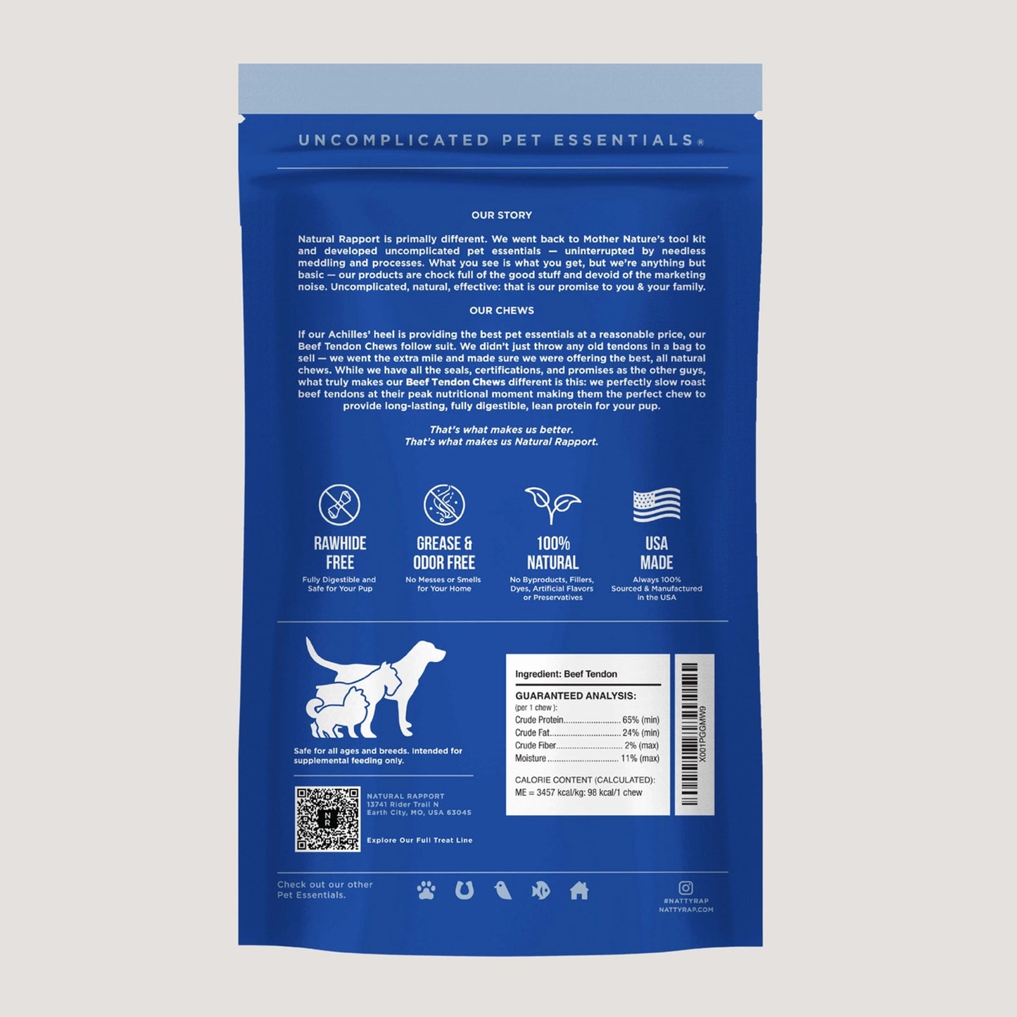 Only Beef Tendon Chews Dogs Need