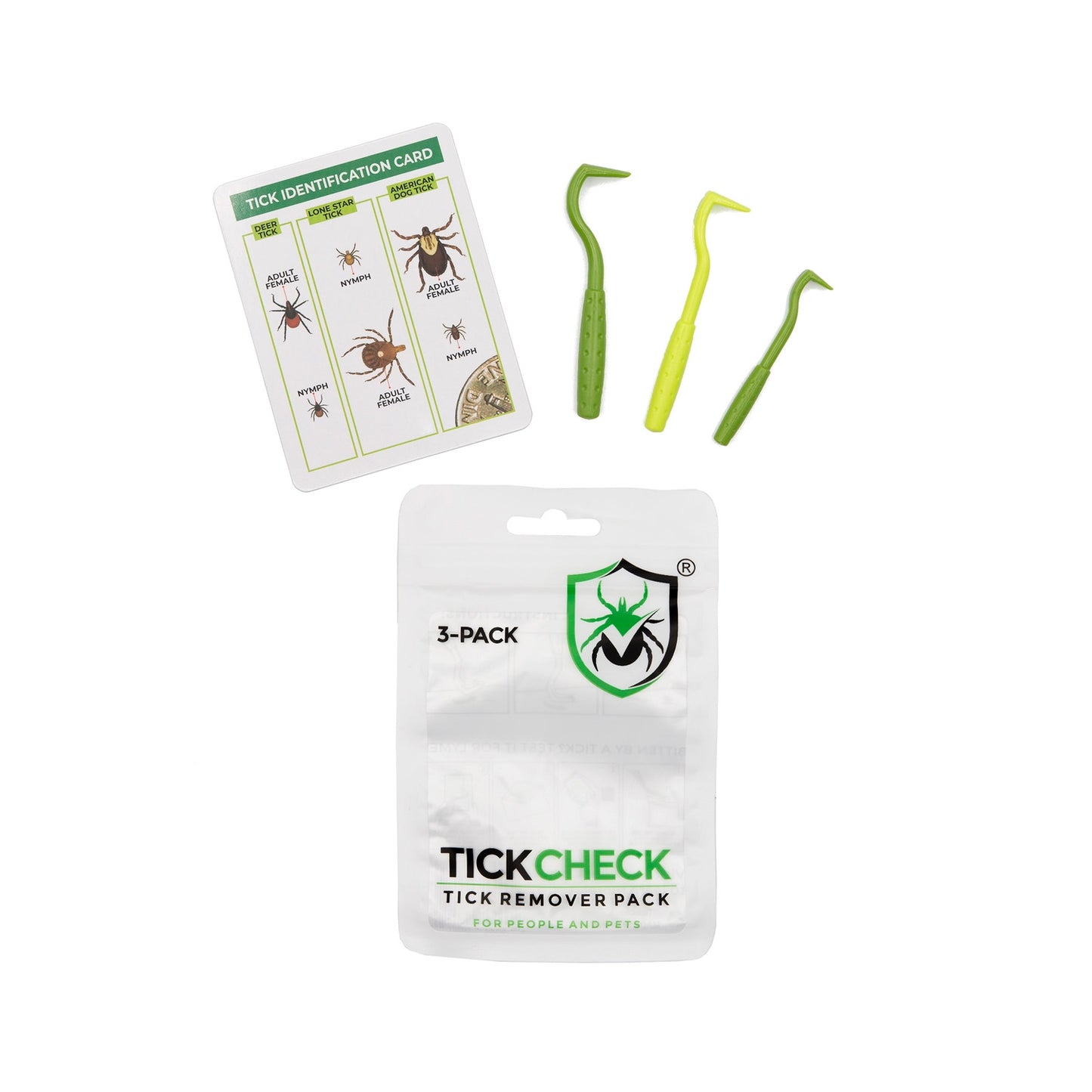 TickCheck Tick Remover Value 3 Pack