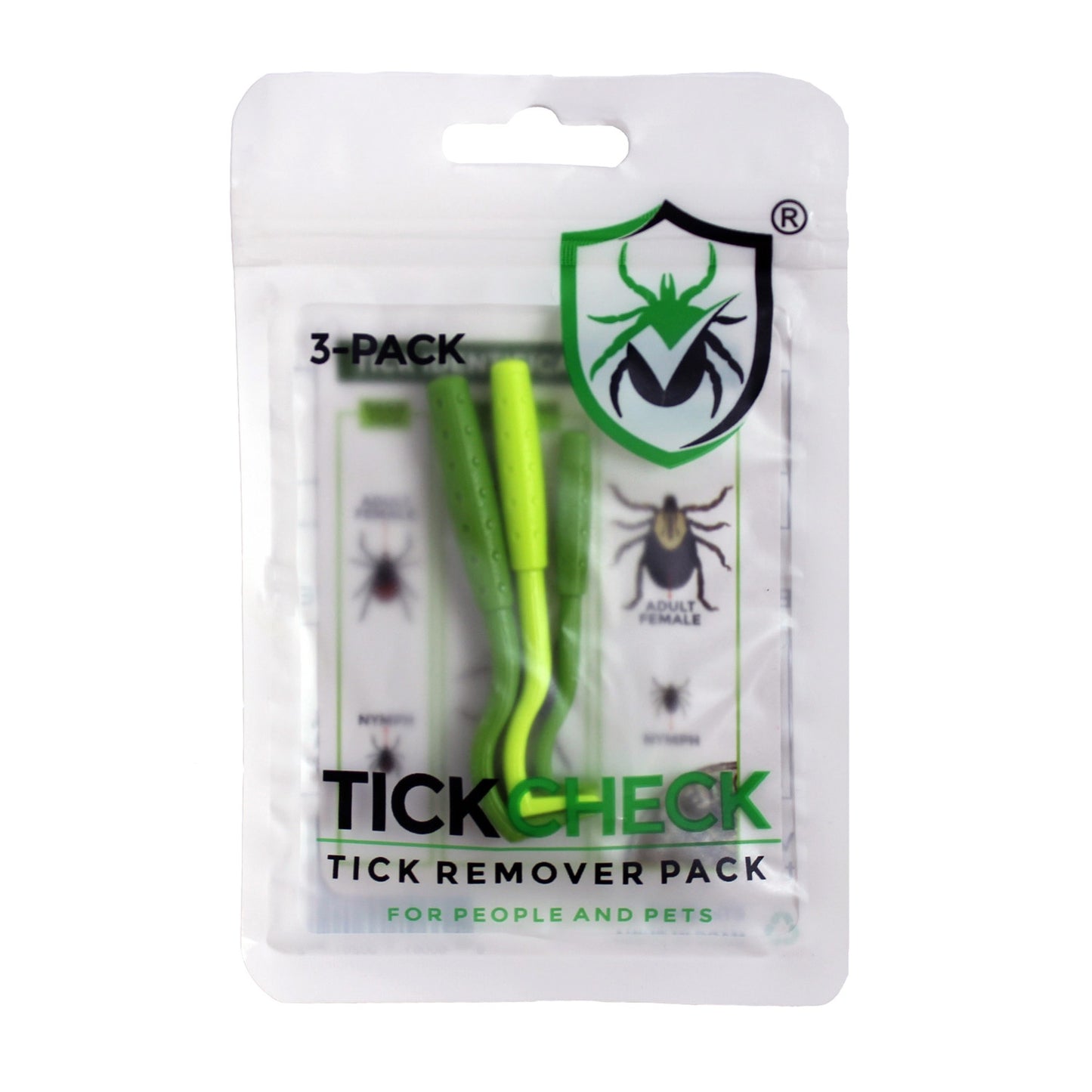 TickCheck Tick Remover Value 3 Pack