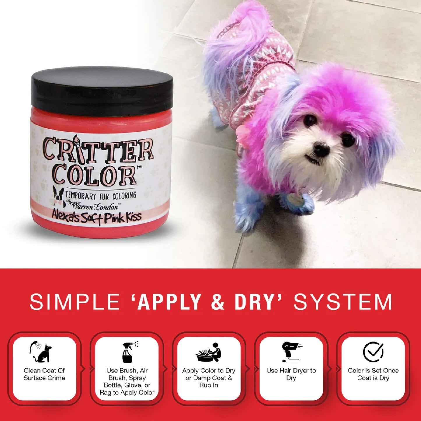 Critter Color - Temporary Fur Coloring