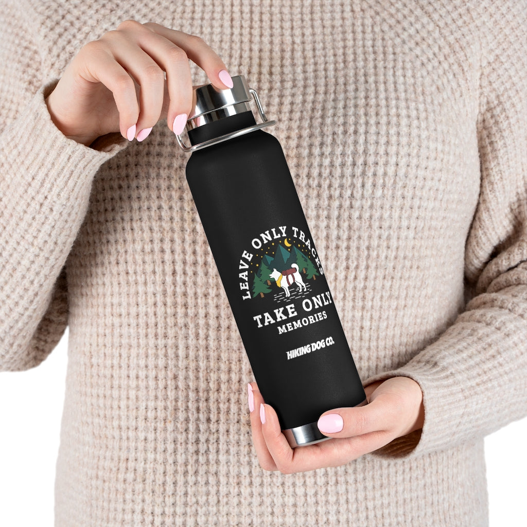 Leave Only Tracks Insulated Bottle - 22oz