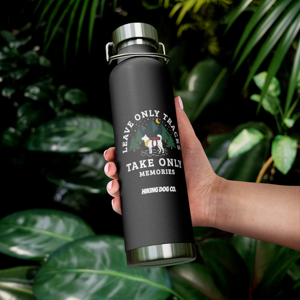 Leave Only Tracks Insulated Bottle - 22oz