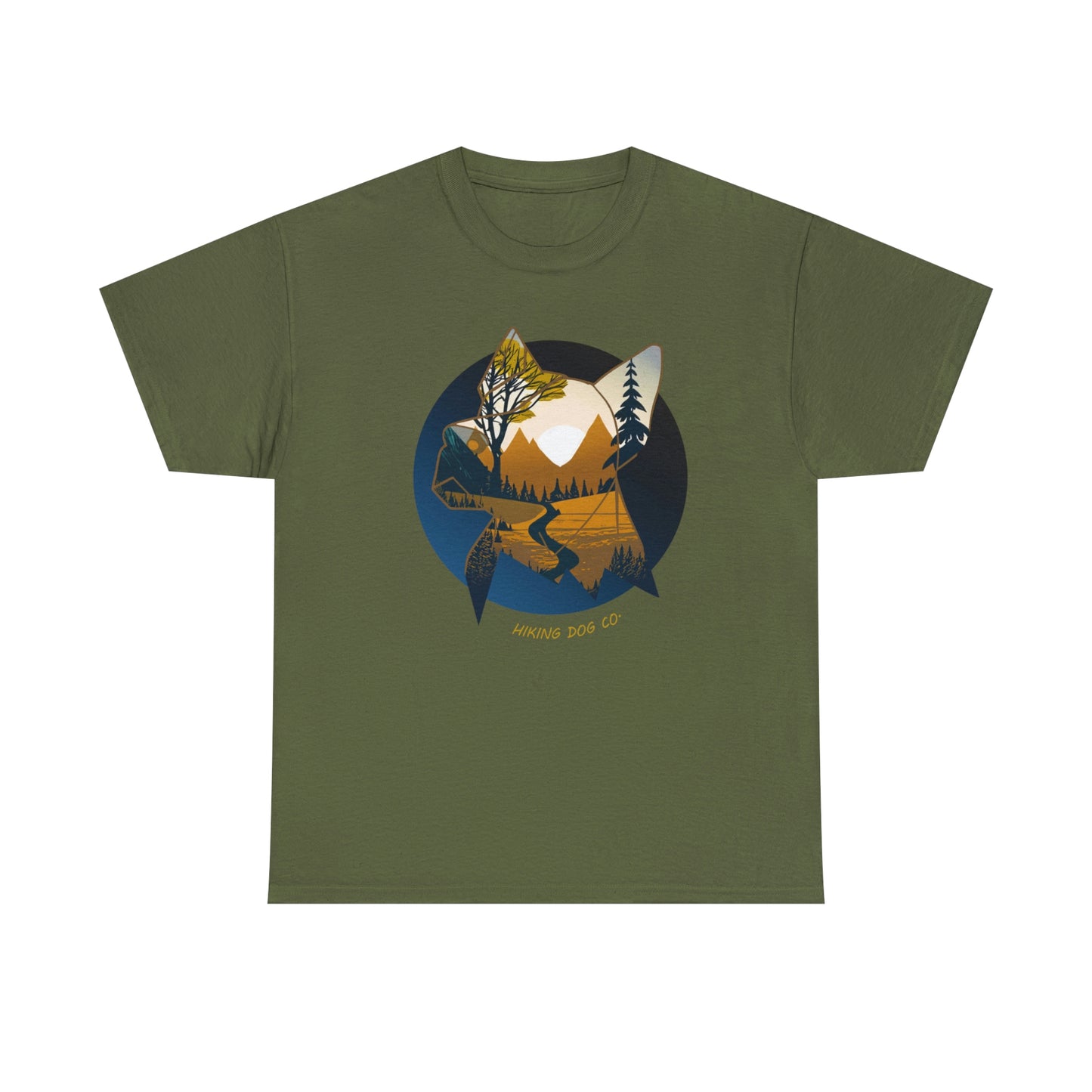 Mountain Trails and Dogs Unisex T-shirt
