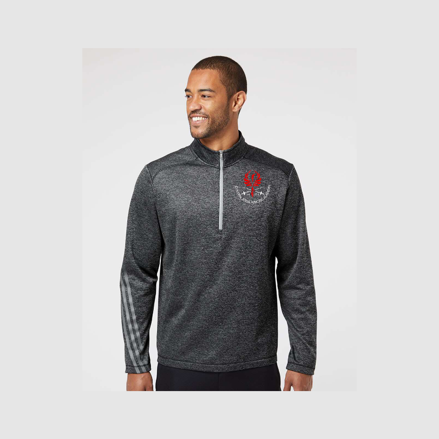 CIFA Adidas Brushed Terry Quarter-Zip Pullover