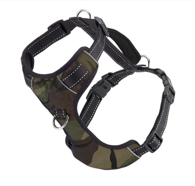 Chesapeake bay dog harness in camo