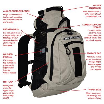 Details about K9 Sport Sack Air Plus Dog Carrier