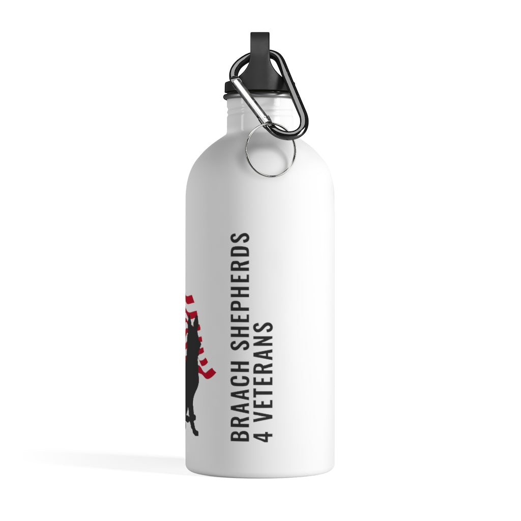 Braach Shepherds 4 Veterans Branded Stainless Steel Water Bottle