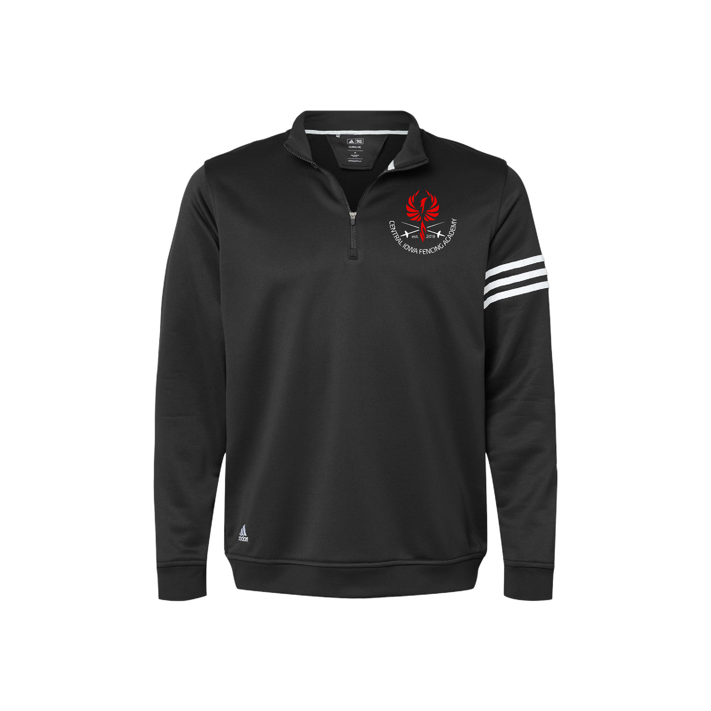 CIFA Adidas 3-Stripes Quarter-Zip Jacket