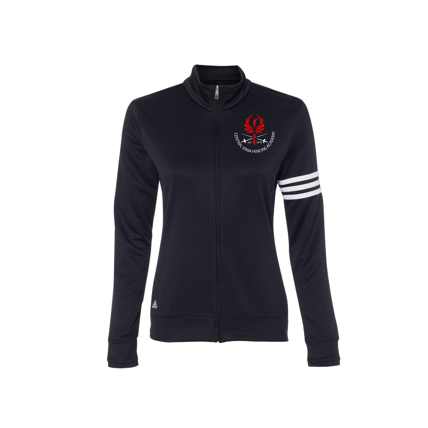 CIFA Adidas Women's 3-Stripes Full-Zip Jacket