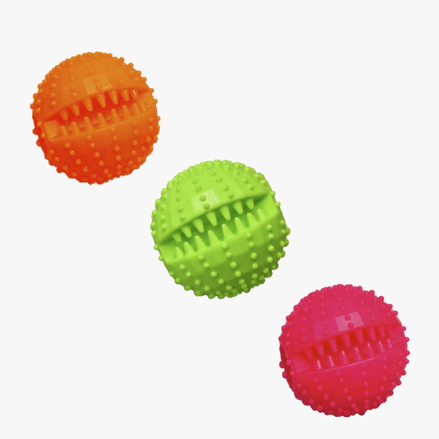 Teeth Cleaning Treat Dispensing Dog Ball